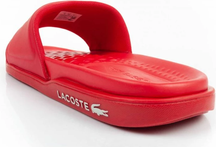 Flip-flop Lacoste për meshkuj, të kuqe