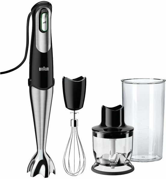 Blender dore Braun MultiQuick 7 MQ7025X 1000W, 3 shpejtësi, i zi