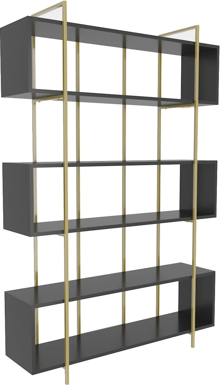 Raft librash Hanah Home, Bruti, anthracite dhe ari