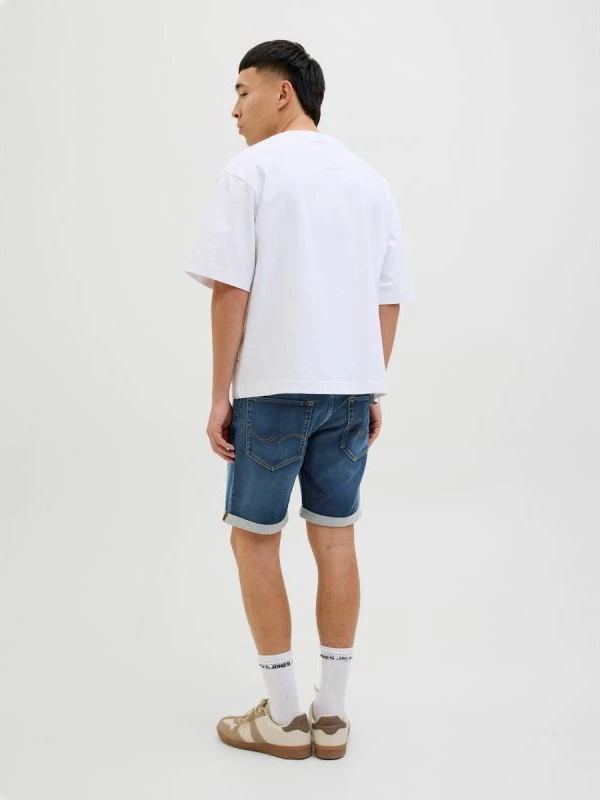 Shorce denim Jack&Jones JJIRICK JJICON IK 12269605, blue