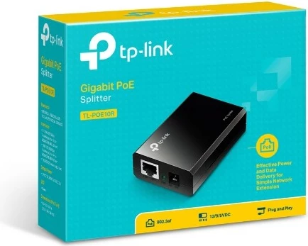 Splitter PoE TP-Link TL-POE10R, Gigabit Ethernet, i zi