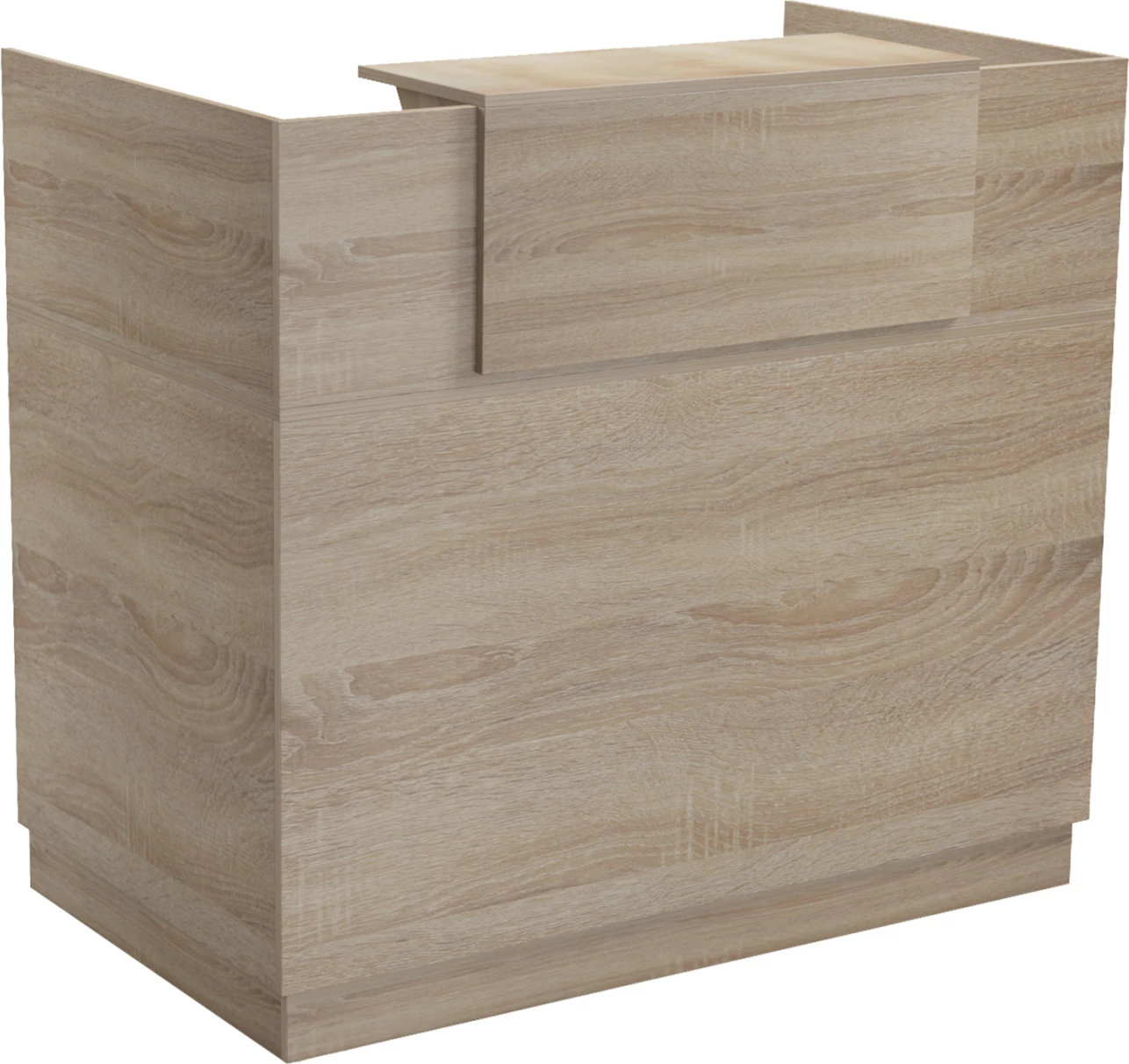 Banak recepsioni profesional BARRY, ngjyrë sonama, FH2152.01, 120x70x110cm