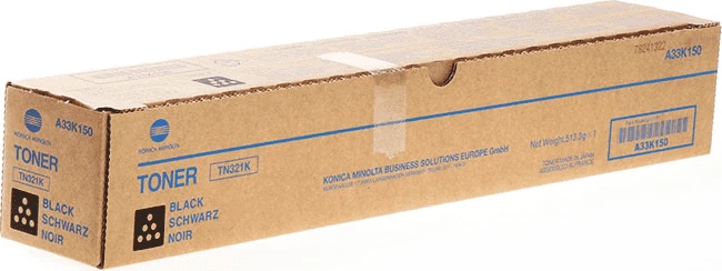 Toner Konica Minolta TN321K A33K150 rendiment 27000 faqe, i zi