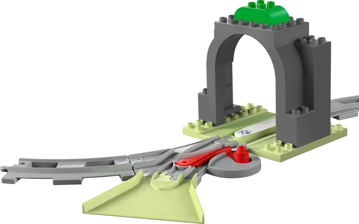 Set hekurudhor LEGO DUPLO 10425 Tunel dhe Shina, 20 pjesë