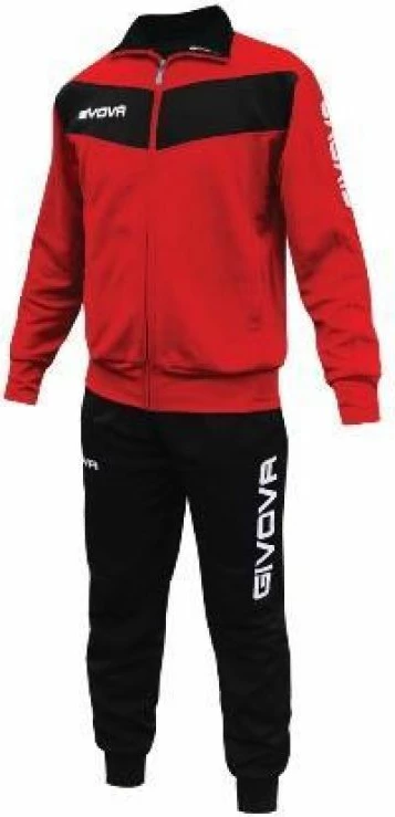 Trenerka për meshkuj dhe fëmijë Givova, e kuqe dhe e zezë