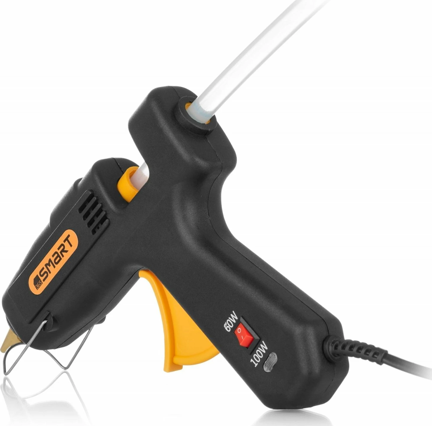 Pistoletë ngjitësi e nxehtë SMART365 04-06PK100 100 W, për shkopinj 11 mm, e zezë/verdhe
