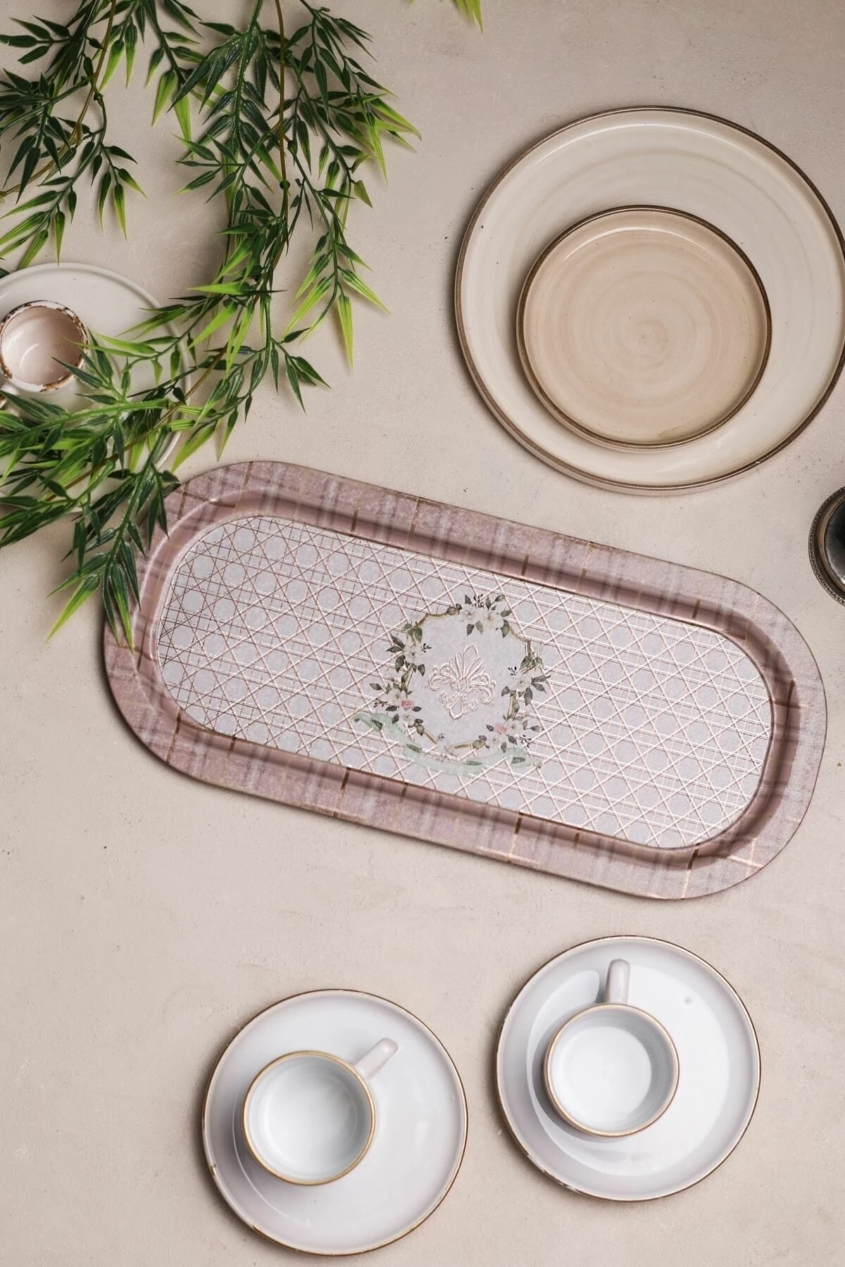 Tabaka metalike, shumëngjyrëshe, Hermia Concept, EE168U7, 16x35cm