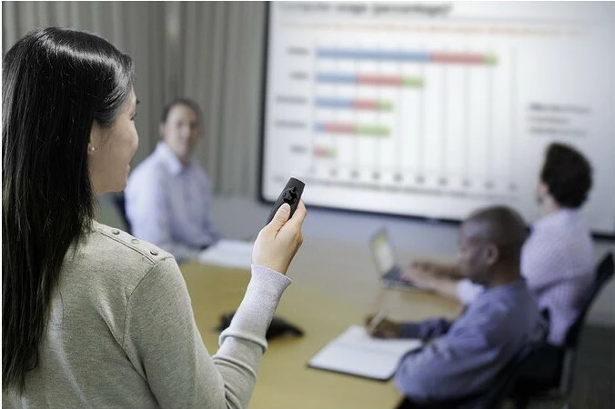 Prezenter wireless Kensington Presenter Expert, laser i kuq, kontroll kursor, RF, USB, 45 m, i zi