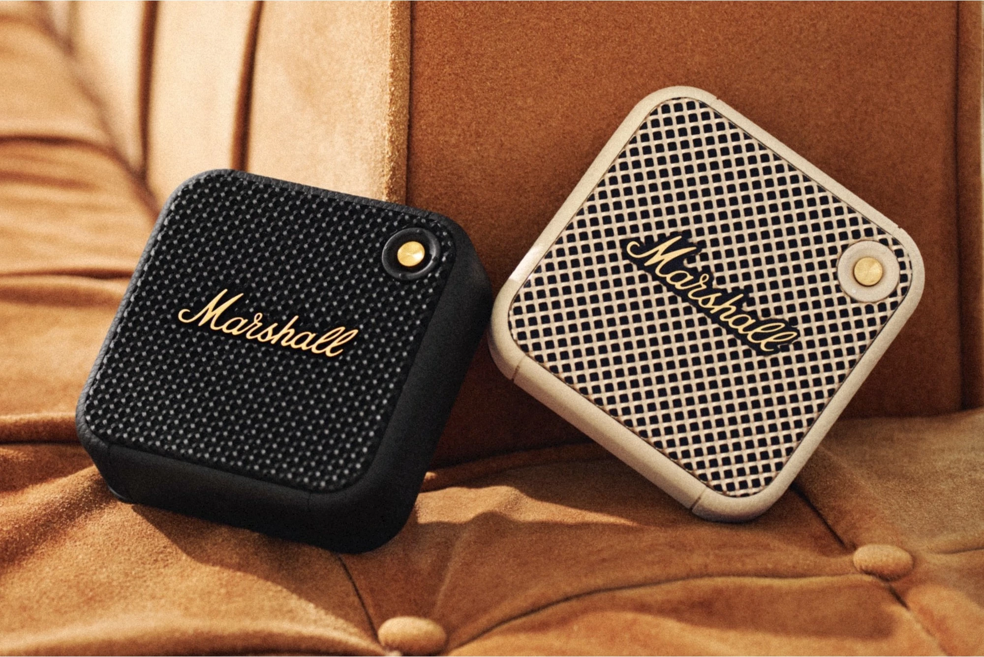 Altoparlant portativ Marshall Willen 10W Bluetooth 5.1 IP67, krem