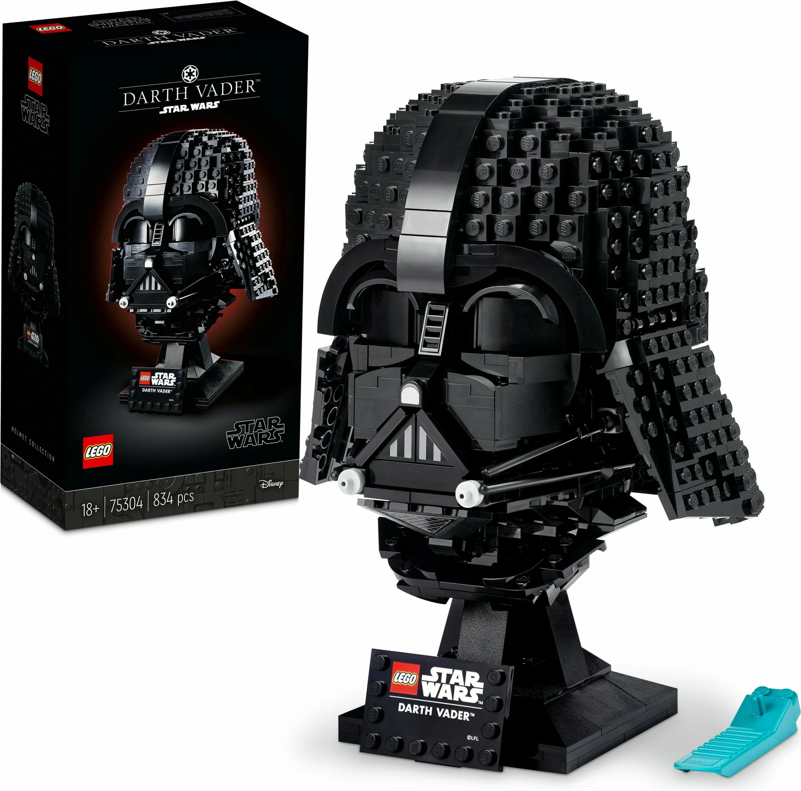 Set ndërtimi LEGO Star Wars Darth Vader Helmet, 834 copë, Multingjyrësh