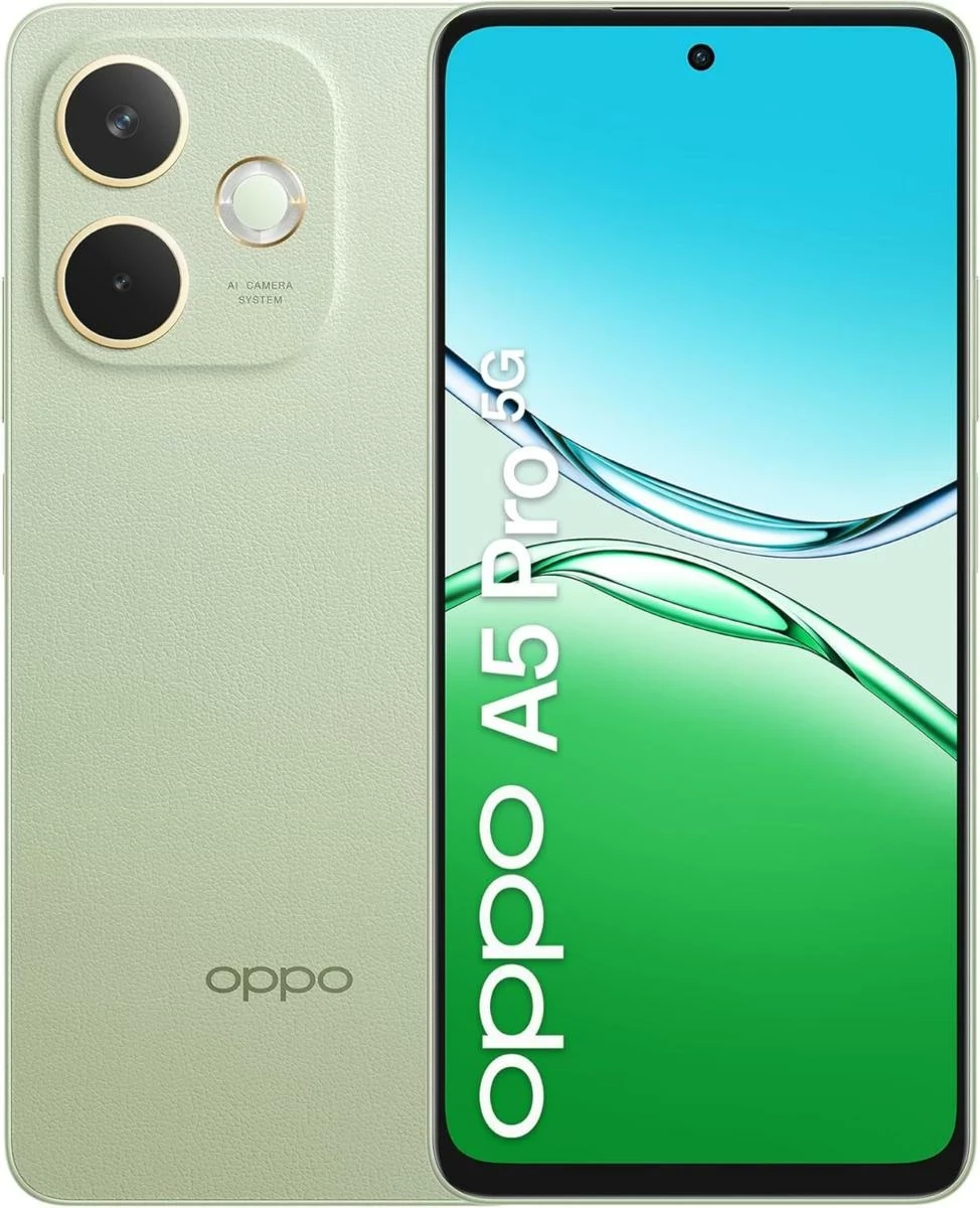 Celular OPPO A5 Pro 8GB 256GB 5G Olive Green