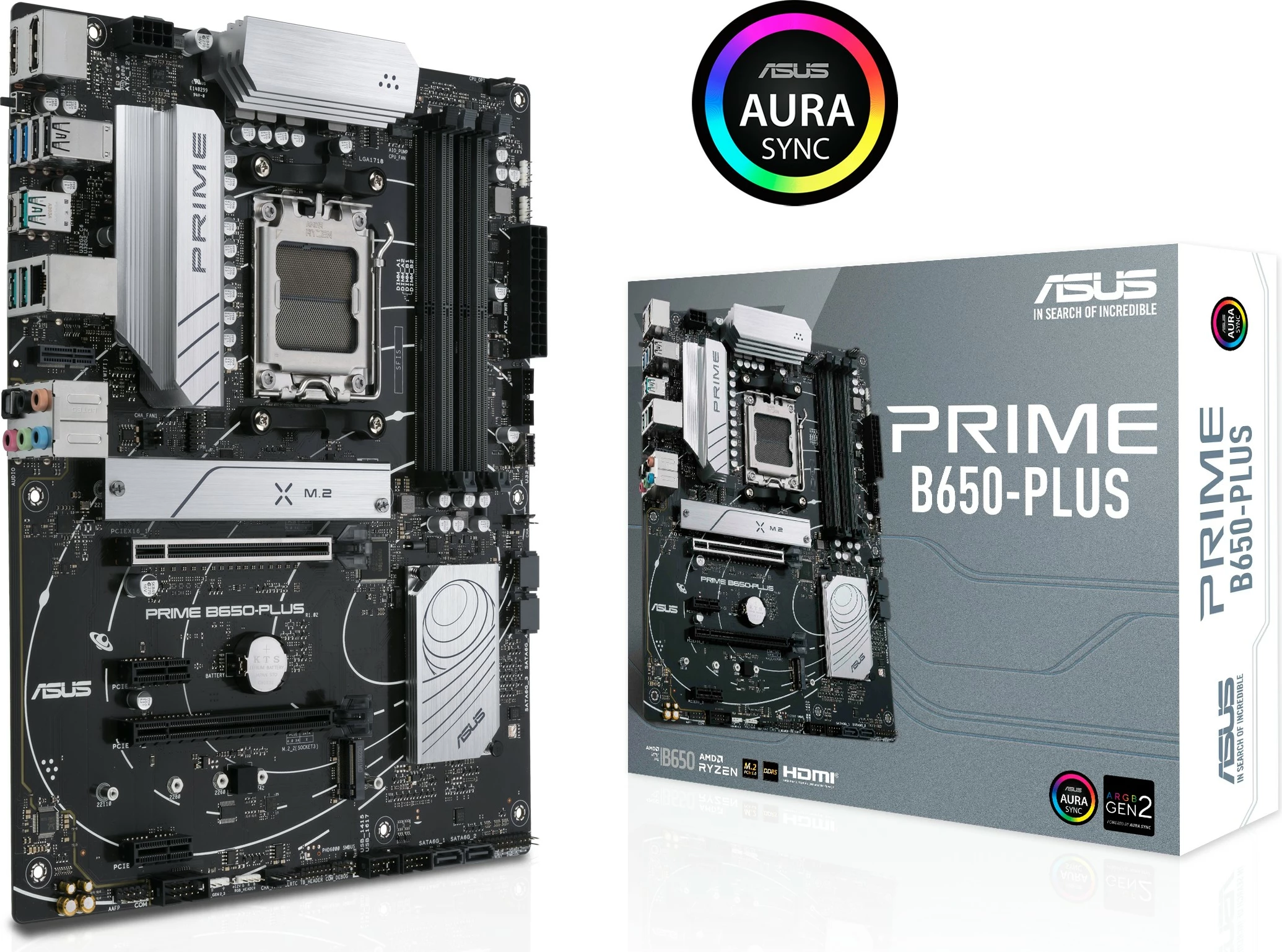 Pllakë amë ASUS PRIME B650-PLUS-CSM, AMD, Socket AM5, DDR5, 128 GB, e zezë