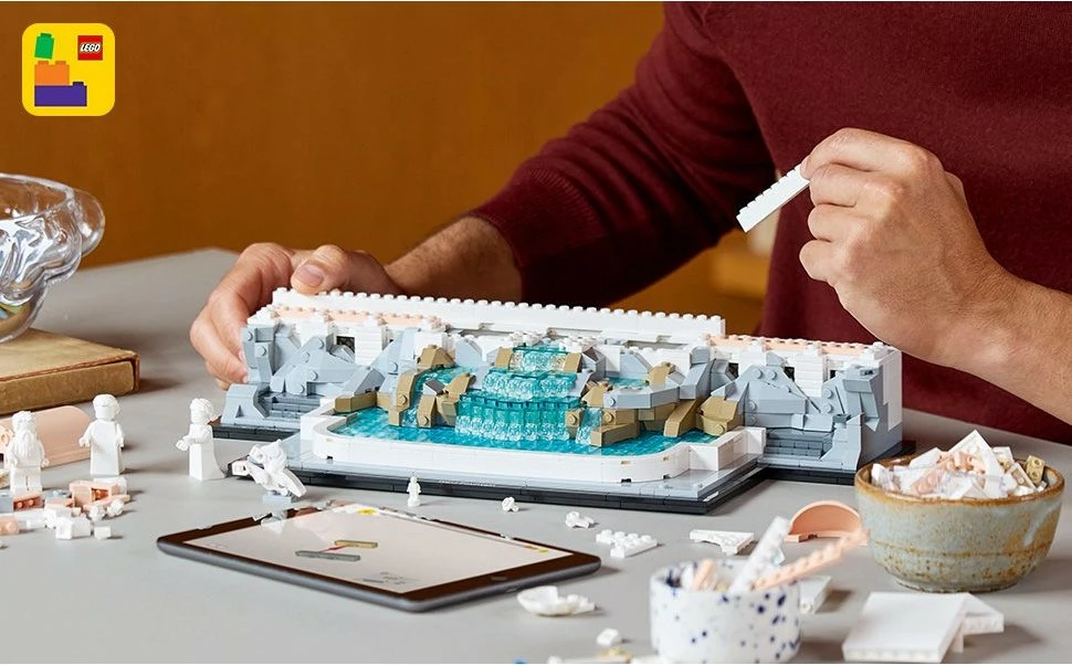 Set ndërtimi LEGO Trevi Fountain, 1880 copë, plastikë, shumëngjyrësh