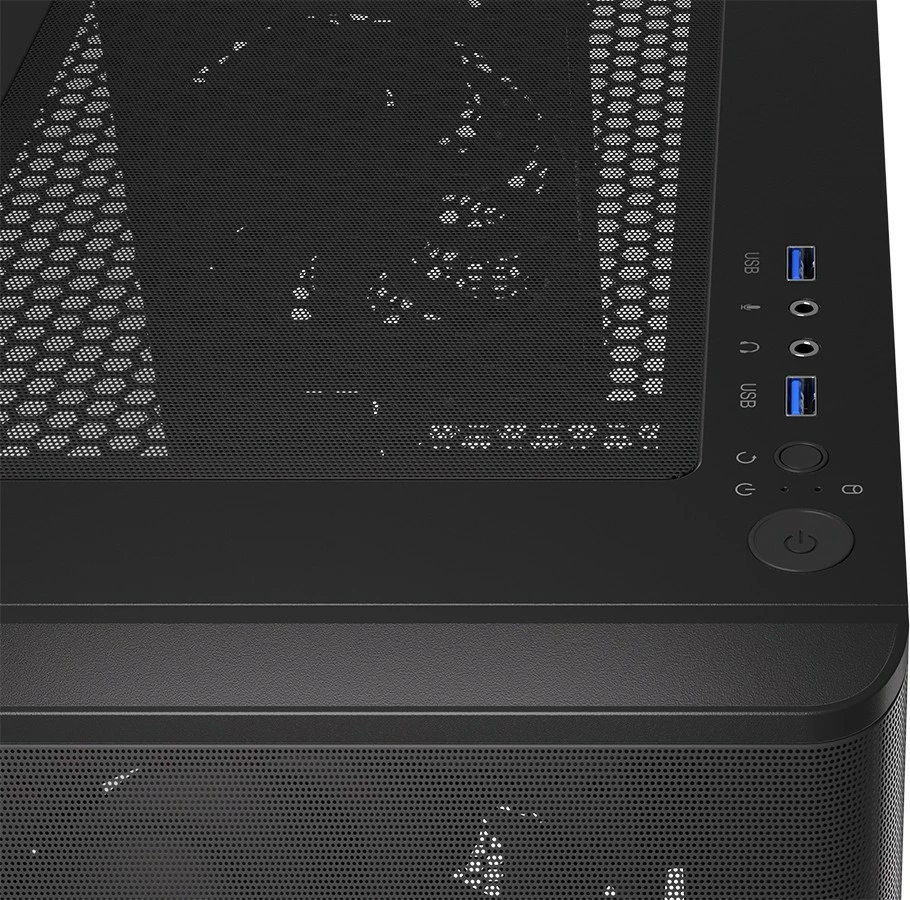 Kasë Endorfy Ventum 200 Air, Midi Tower, ATX, xham i temperuar, e zezë