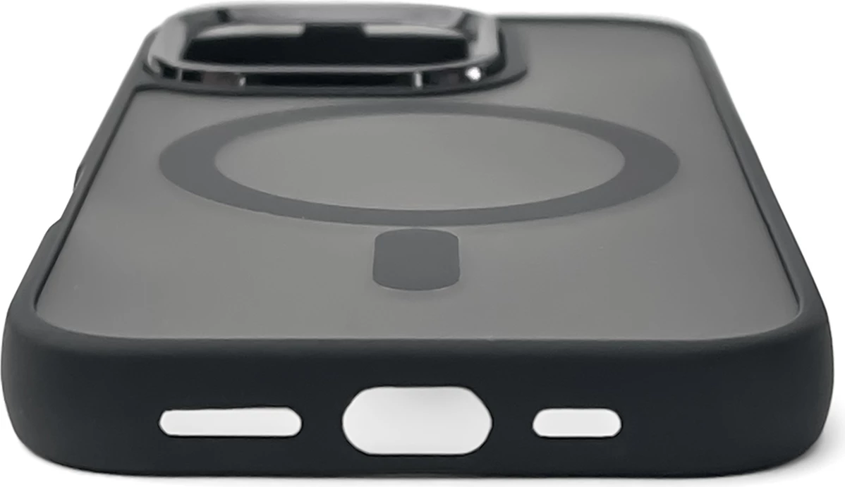 Mbështjellës Hurtel MagSafe për iPhone 16 Plus, TPU, i zi