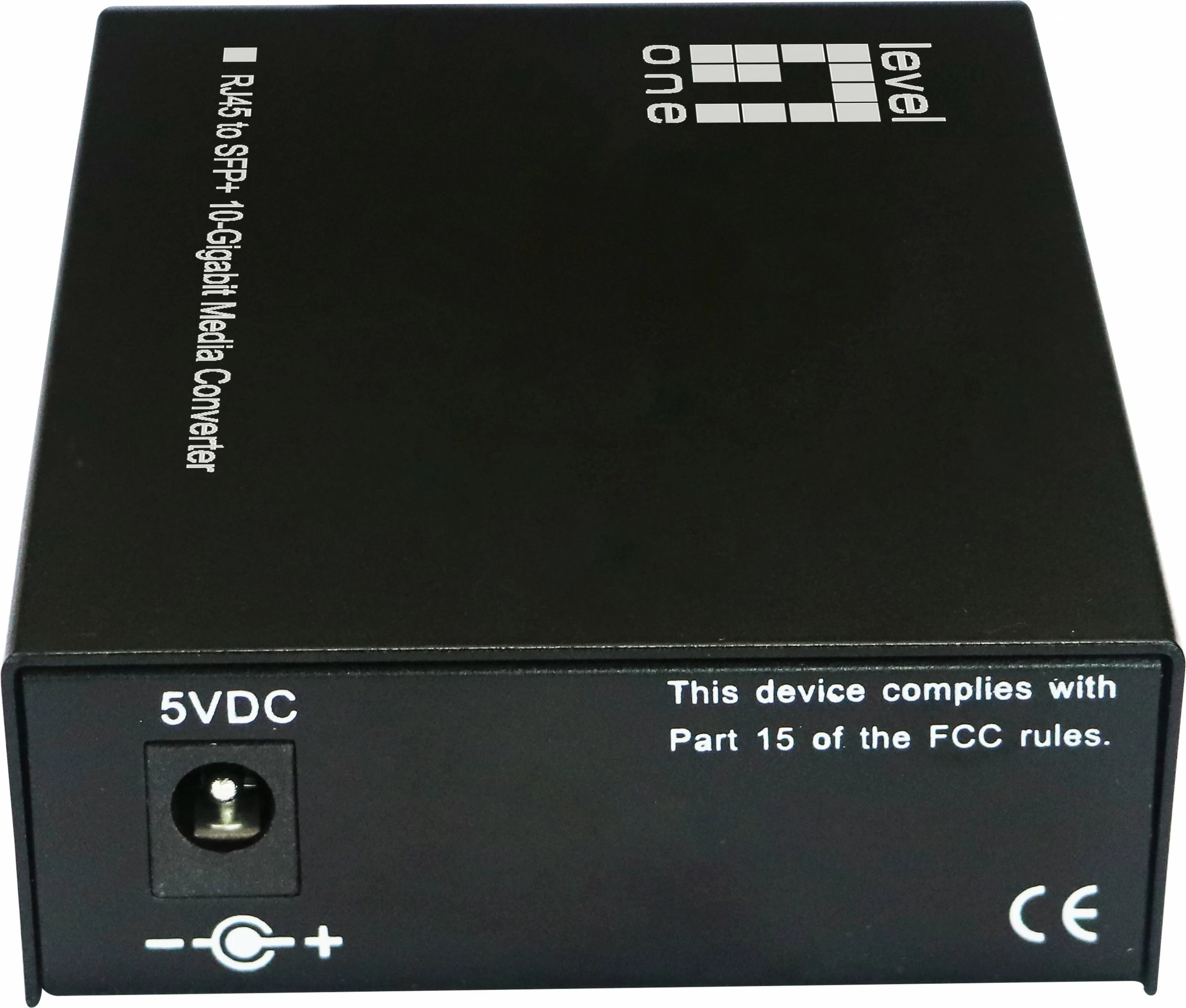 Konvertues rrjeti Level One GVT-2051, 10GBit, RJ45 në SFP+, i zi