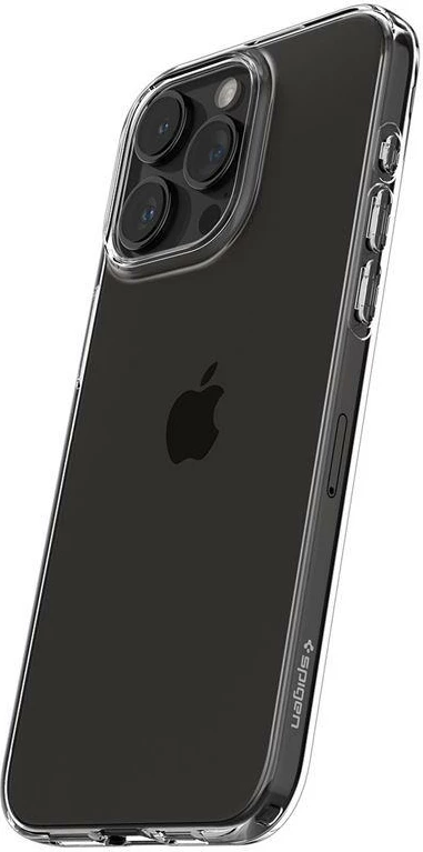 Mbështjellës Spigen Crystal Flex për iPhone 15 Pro Max, Transparent