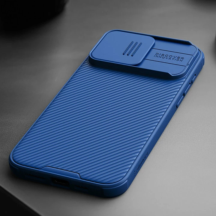 Mbështjellës Nillkin CamShield Pro Magnetic për iPhone 15 Plus, me mbrojtës kamere, Gjelbër