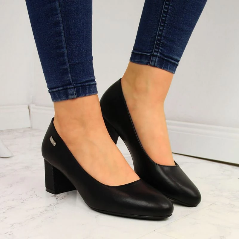 Këpucë Sergio Leone femra, të zeza