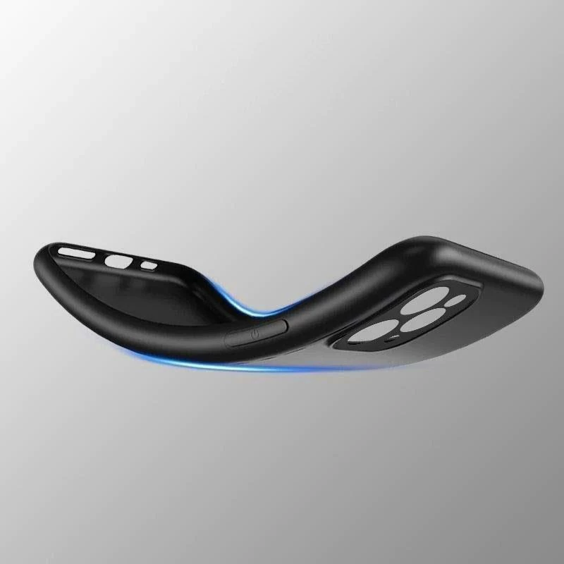 Mbështjellës Hurtel Soft Case për Vivo Y22, silikon, i zi