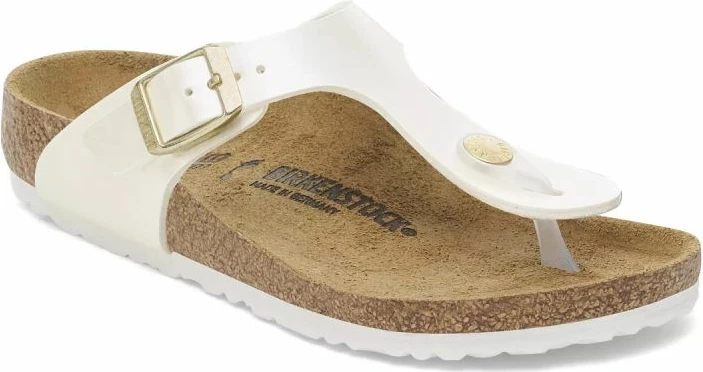 Flip-flopa për fëmijë Birkenstock, të bardha
