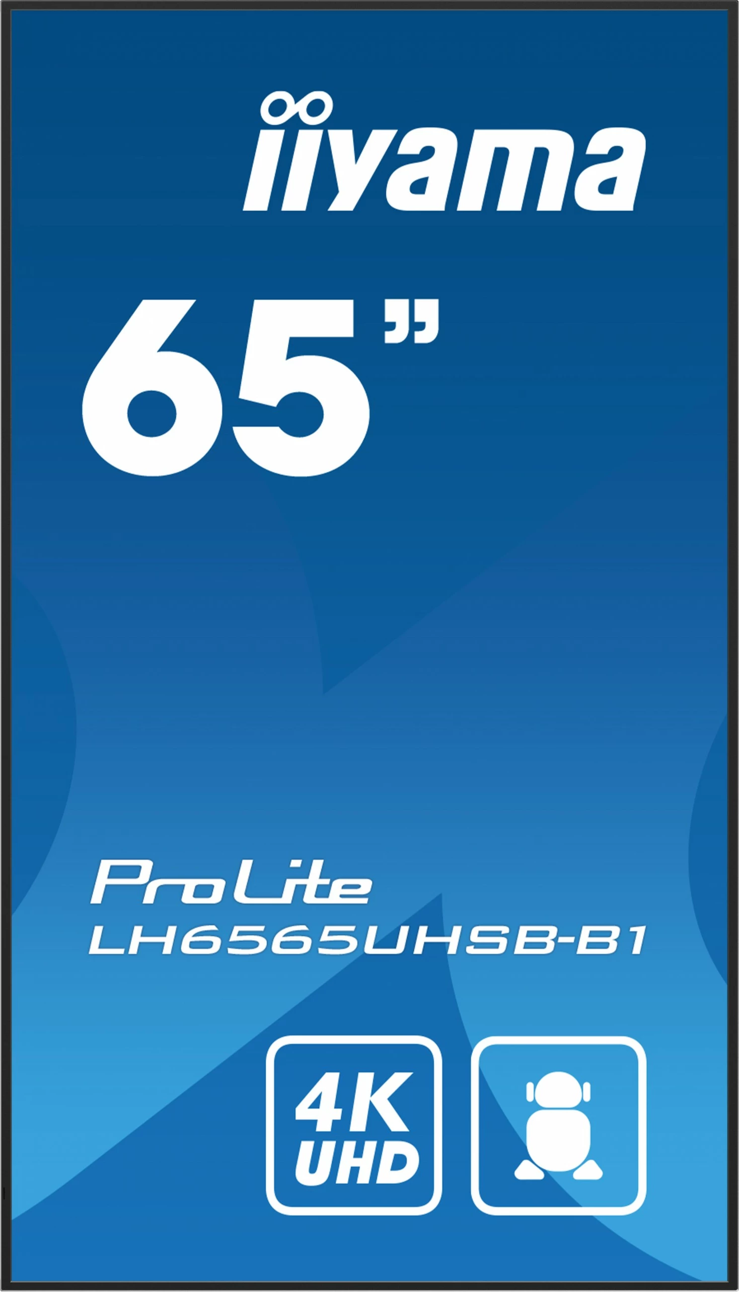Monitor iiyama ProLite LH6565UHSB-B1, 65 inç, 4K Ultra HD, LED, Wi-Fi, i zi