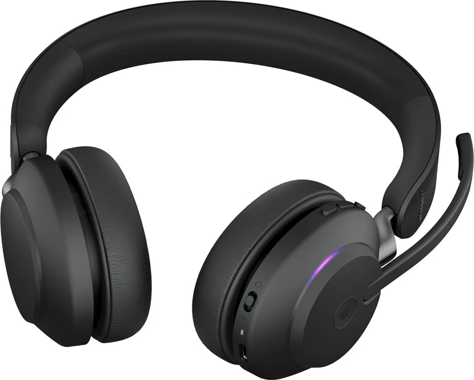 Kufje Jabra Evolve2 65 wireless, binaurale, Bluetooth, USB Type-A, e zezë
