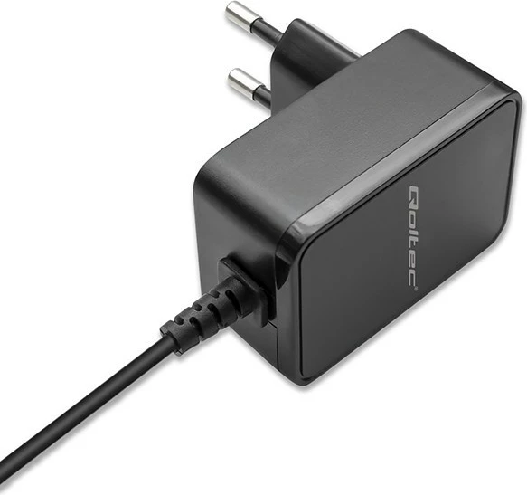 Karikues mur Qoltec 51829 për Raspberry Pi 4, USB-C, 15W, 5V, 3A, Zi