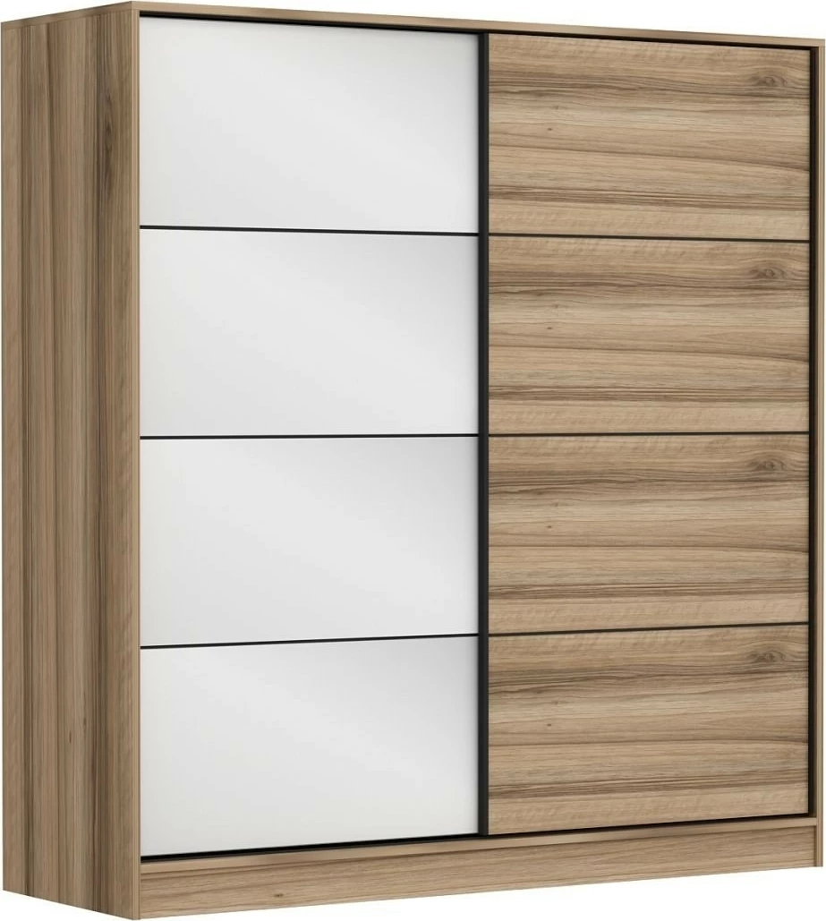 Dollap garderobe Skye Decor, ngjyrë dore, 7171