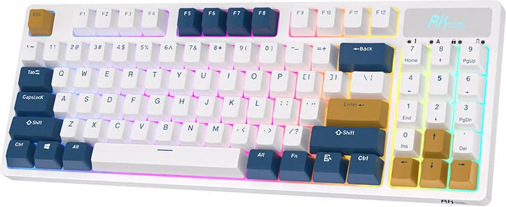 Tastierë mekanike wireless Royal Kludge RK89, Lemon switch, RGB, e bardhë