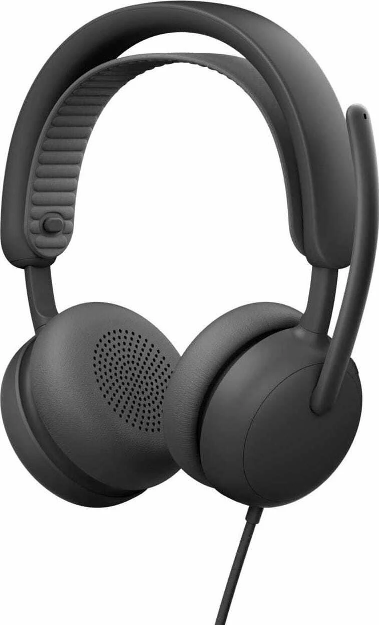 Kufje Logitech Zone Wired 2 981-001619, USB-C, me mikrofon, ANC hibride, kabllo 1.9 m, të zeza