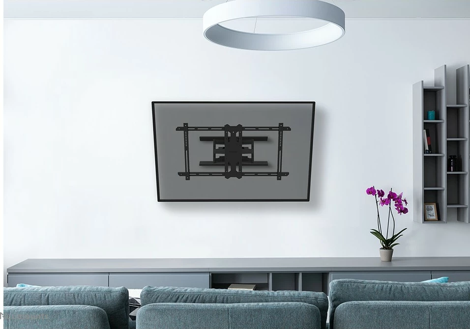 Mbajtës muri Neomounts, Newstar, për TV 43"-86", i zi