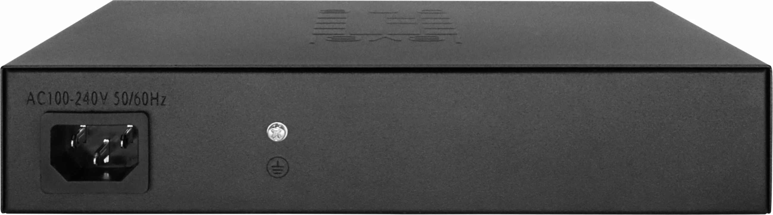 Switch LevelOne Hilbert 10” 8-Port Gigabit Smart Lite, Managed, Rack mounting