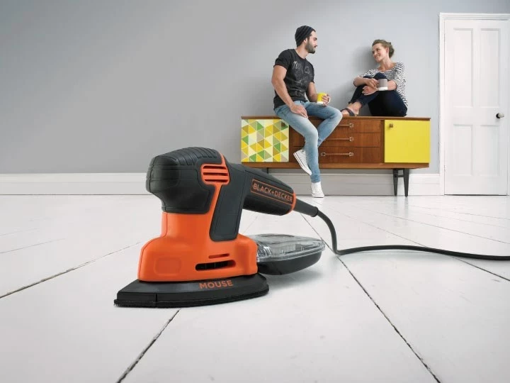 Lëmues Black & Decker KA2500K-QS, 120W, me kasë, portokalli