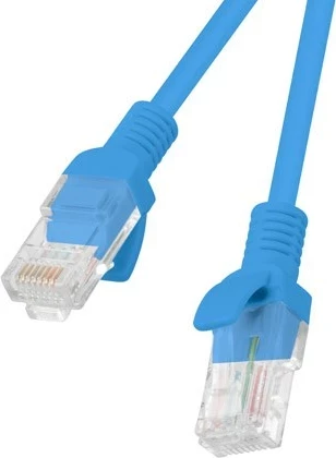Kabëll rrjeti Lanberg PCU6-10CC-0150-B, Cat6 U/UTP, 1.5 m, Blu, 24 copë