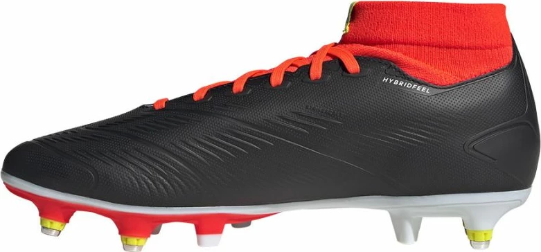 Atlete futbolli për meshkuj adidas Predator League SG, të bardha me të zeza dhe të kuqe