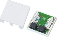 Kuti lidhëse rrjeti A-LAN GN011, Cat6, Bardhë