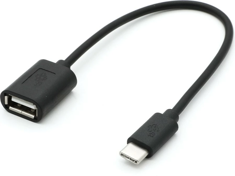 Kabllo OTG USB Type-C TB, 15cm, e zezë