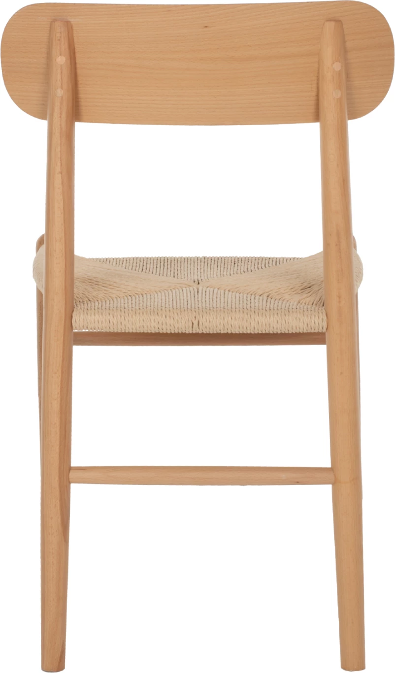 Karrige për ngrënie HELSINKI FH9492.01 dru ahu dhe litar ngjyrë natyrale 46.5x41x80H cm