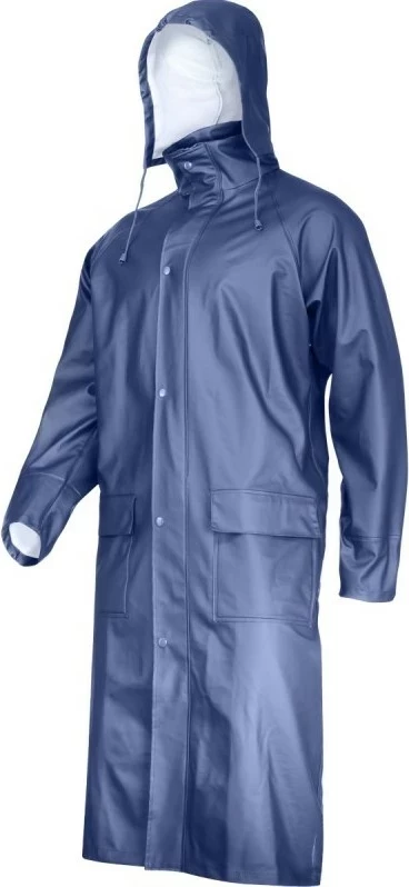 Pelerinë shiu LAHTI PRO L4170505, 2XL, poliuretan, me kapuç, blu e errët