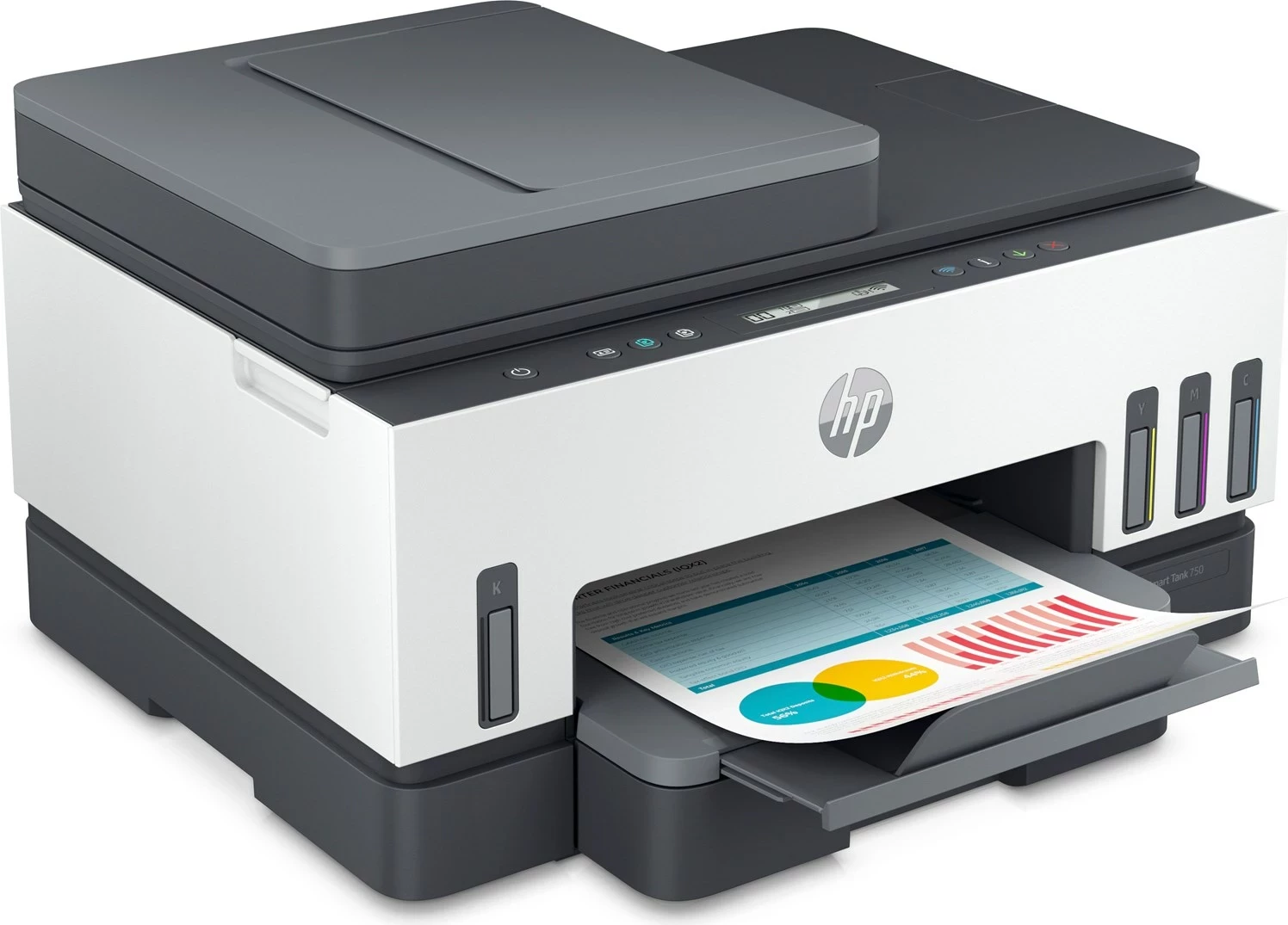 Printer inkjet HP Smart Tank 750, 4800 x 1200 DPI, i bardhë / zi