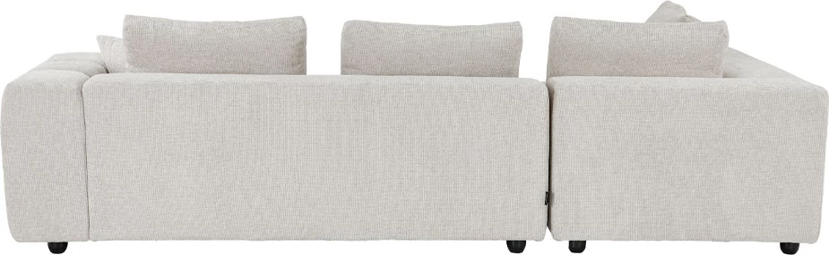 Kënd divani TOMOS, kënd i majtë, ngjyrë bezhë LEGASY 15, 298x200x85cm