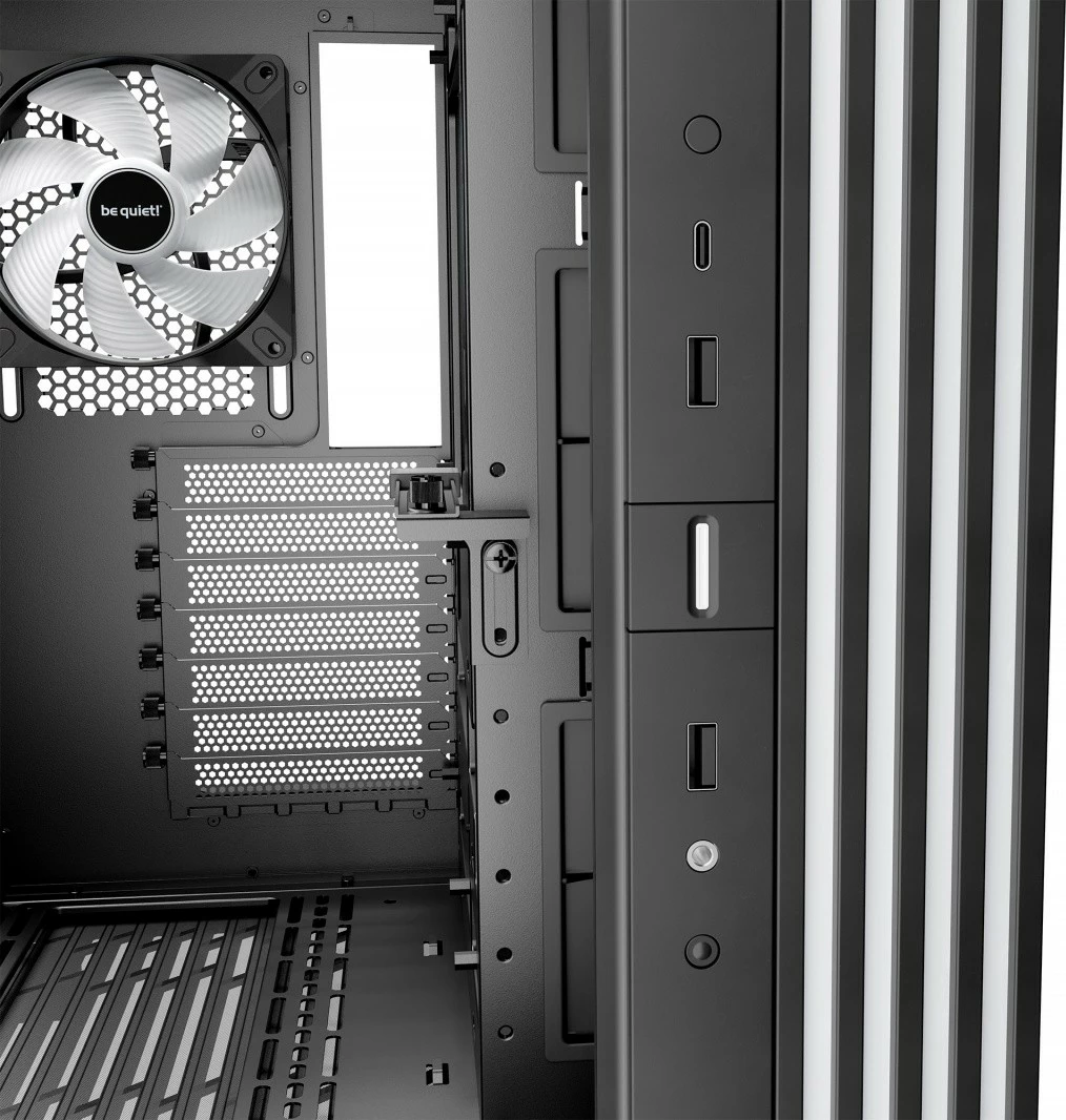 Kasë Be quiet! Light Base 600 DX, Midi Tower, ARGB, Tempered Glass, e zezë