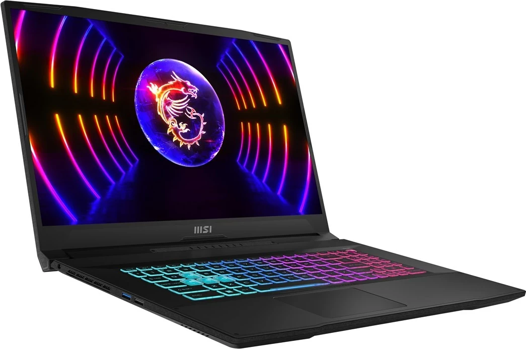 Laptop MSI Katana 17 B13VEK, 17.3", Intel Core i5 i5-13420H, 16 GB RAM, 1 TB SSD, NVIDIA RTX 4050, Zi