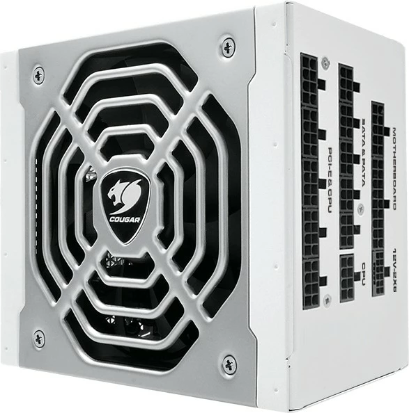 Furnizues energjie Cougar POLAR X2 1050W, ATX3.1, 80 Plus Platinum, modular, bardhë