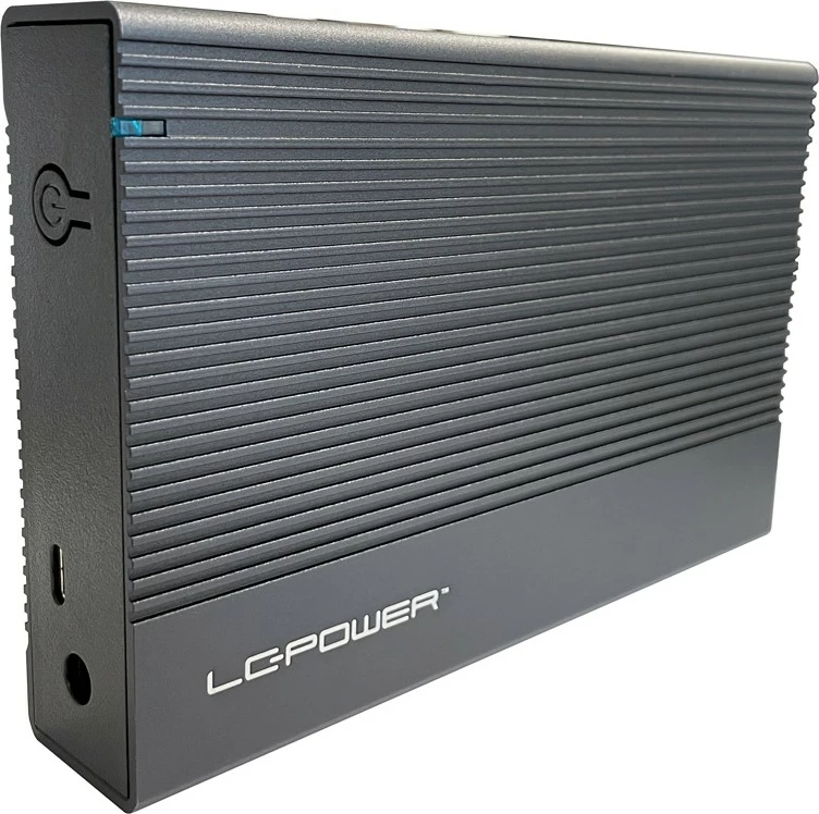 Kasë LC-Power LC-25U3-C, 2.5 inch, USB Type-C, e zezë