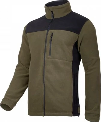 Xhaketë fleece LAHTI PRO L4011606, 3XL, 290 g/m², 3 xhepa me zinxhir, e zezë