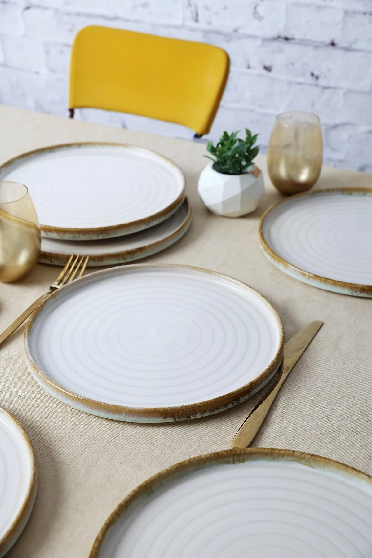 Set pjatash shërbimi (6 copë), Hermia Concept, X00018268