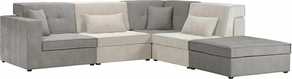 Kënd divani Mexico, ngjyrë PURO WIND 21, 101x101x83 cm