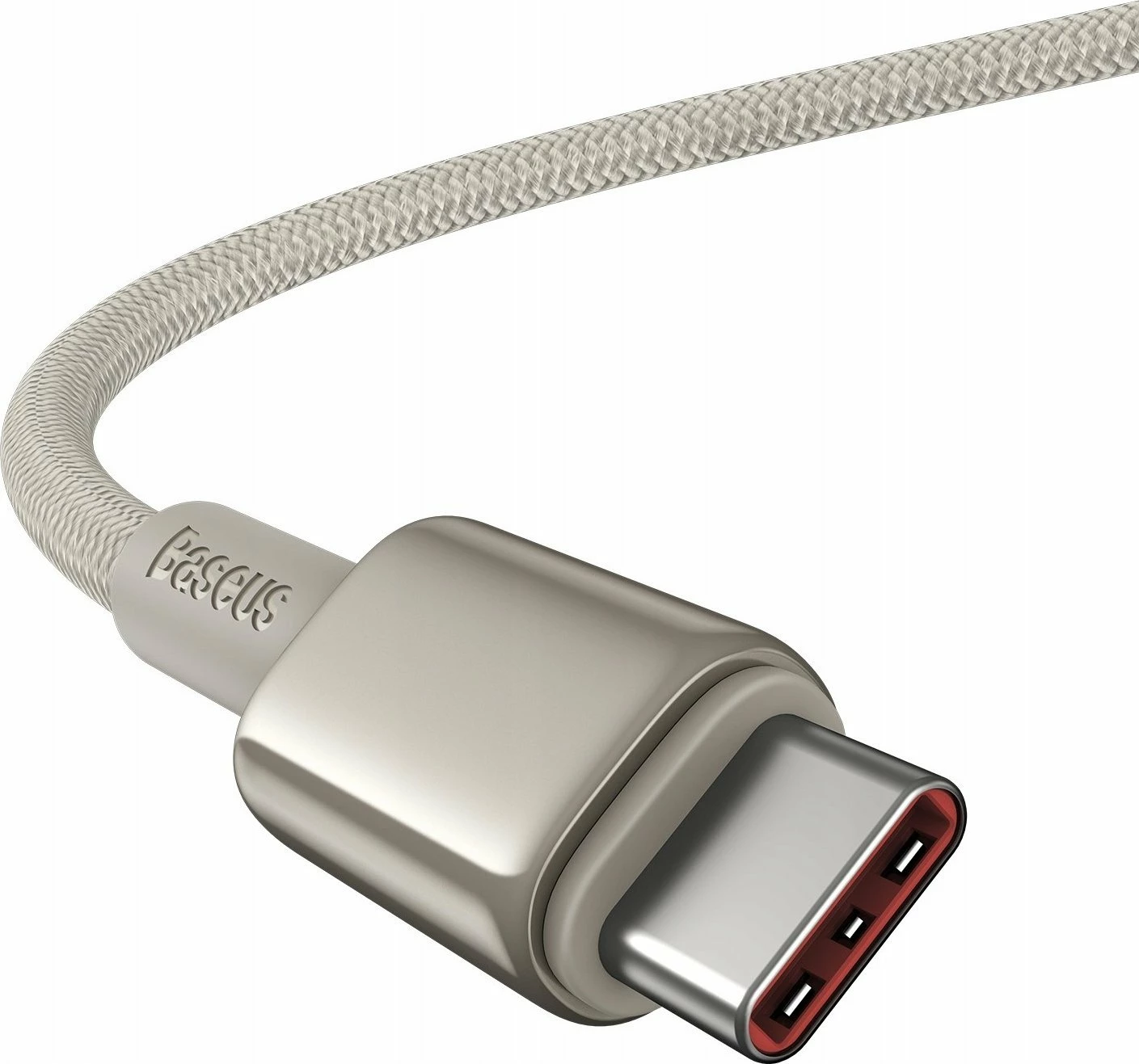 Kabllo USB-C Baseus Tungsten Gold P10319800G21-01, 2 m, PD 100W, 5A, USB-C në USB-C, e artë